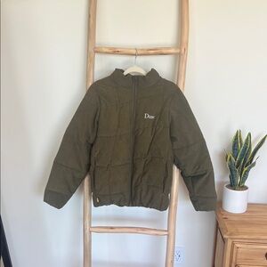 DIME Men’s Olive Green Jacket Puffer Jacket